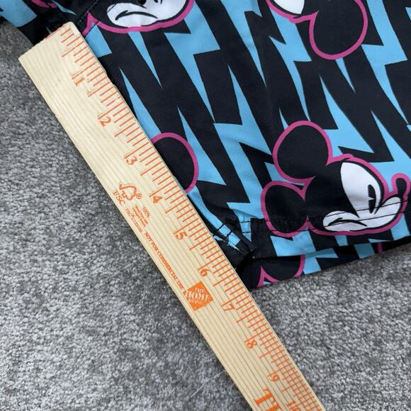 Disney‎ Neff Mens M Mickey Mouse Swim Trunks Shorts Black Blue Pink Graphic NWT - Picture 3 of 11